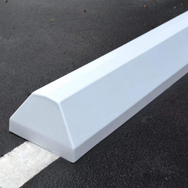 Parking Stop Protector, Type C, White