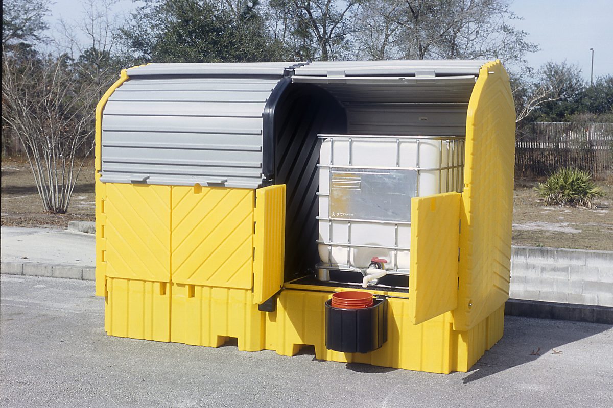 Twin IBC Hard Top, With Drain - Image 3