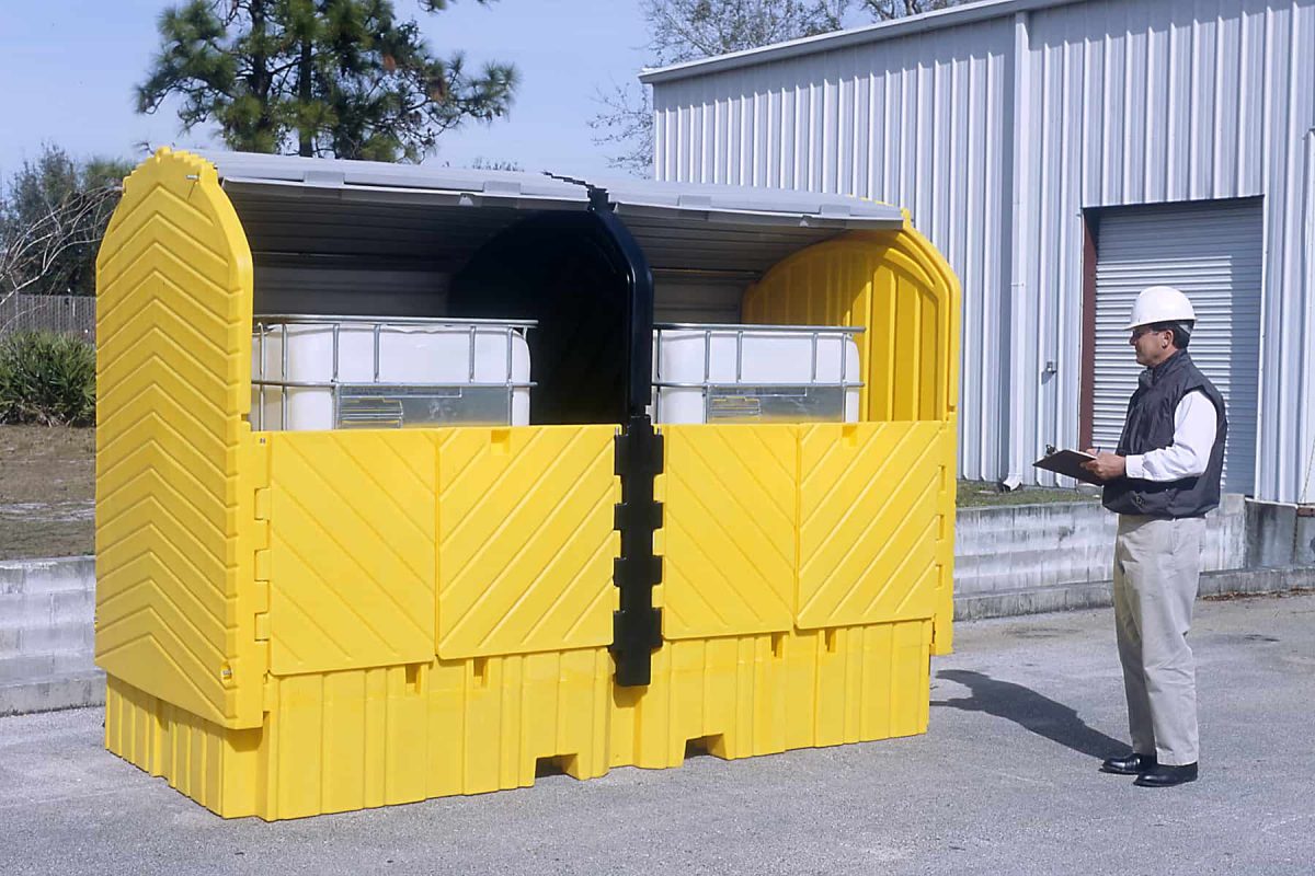 Twin IBC Hard Top, With Drain - Image 2