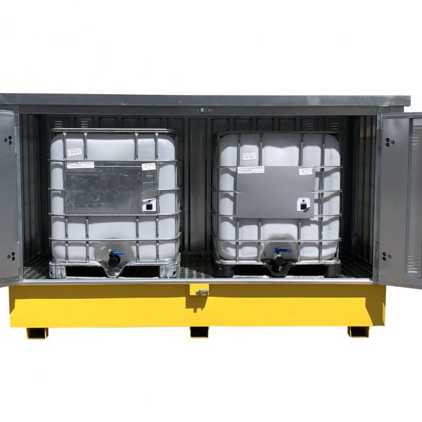 Twin IBC Hard Top, Steel Model