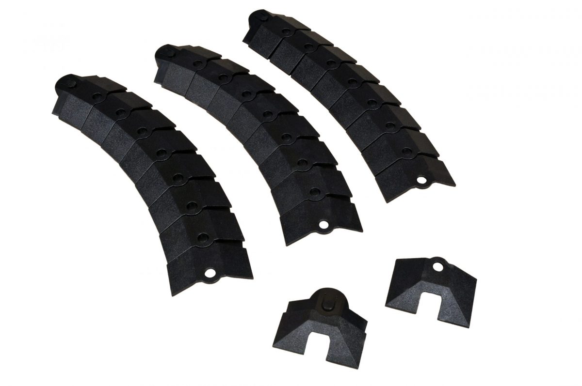 Sidewinder System with Endcaps, Small, Black - Image 2