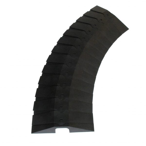 Sidewinder System with End Caps, Large, Black