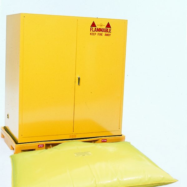 Safety Cabinet Bladder System, Containment Unit for Two Drum (Vertical) Safety Cabinets