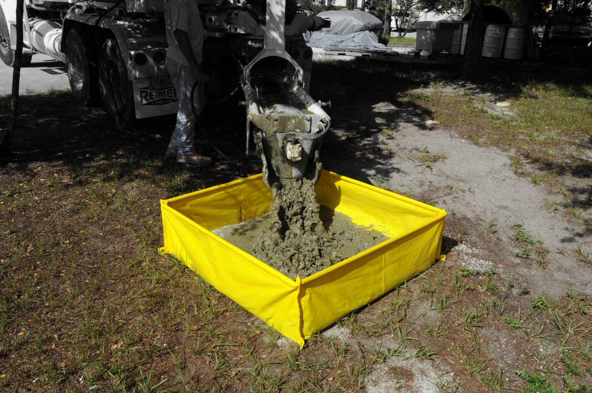 Collection Berm Concrete Washout Berm | E-Environmental Solutions
