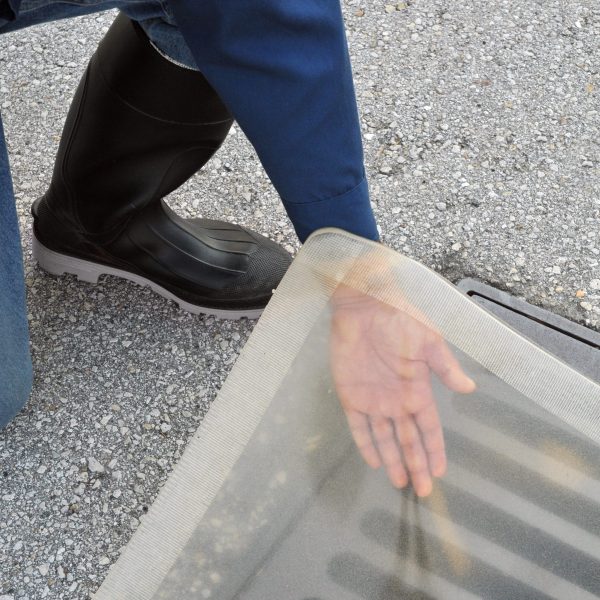 Drain Seal, Clear, 36" x 36"