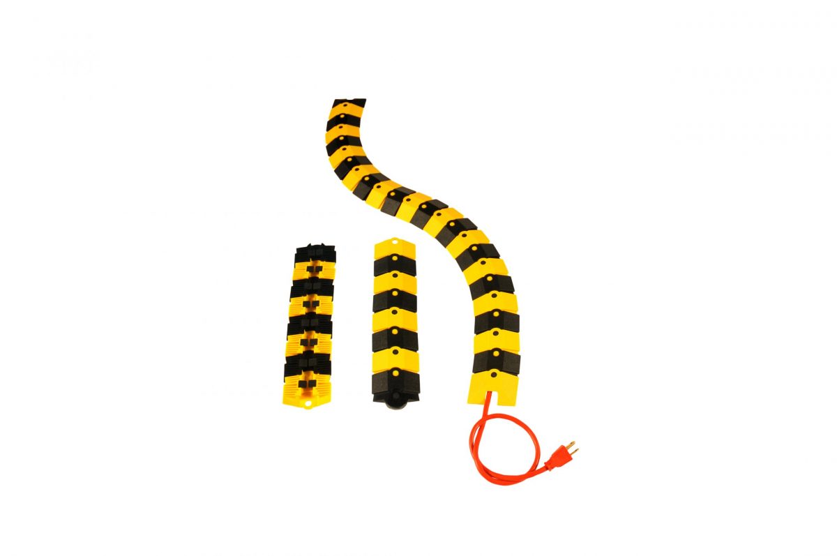 Sidewinder System with Endcaps, Small, Black and Yellow - Image 3