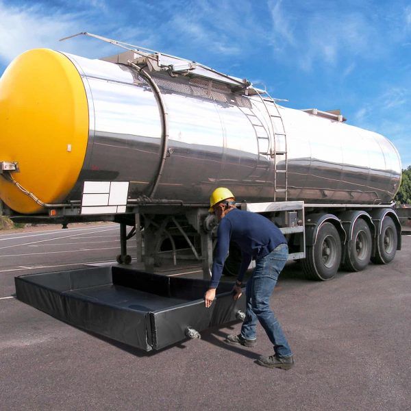 Tanker Berm, 10' x 10', 40 oz PVC