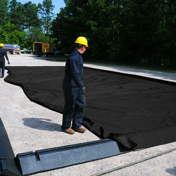 Replacement Liner FOR 13' x 13' Modular Model Berm, Textured Black, 38 mil