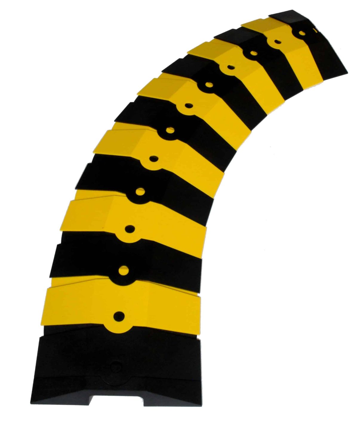 Sidewinder System with End Caps, Medium, Black & Yellow