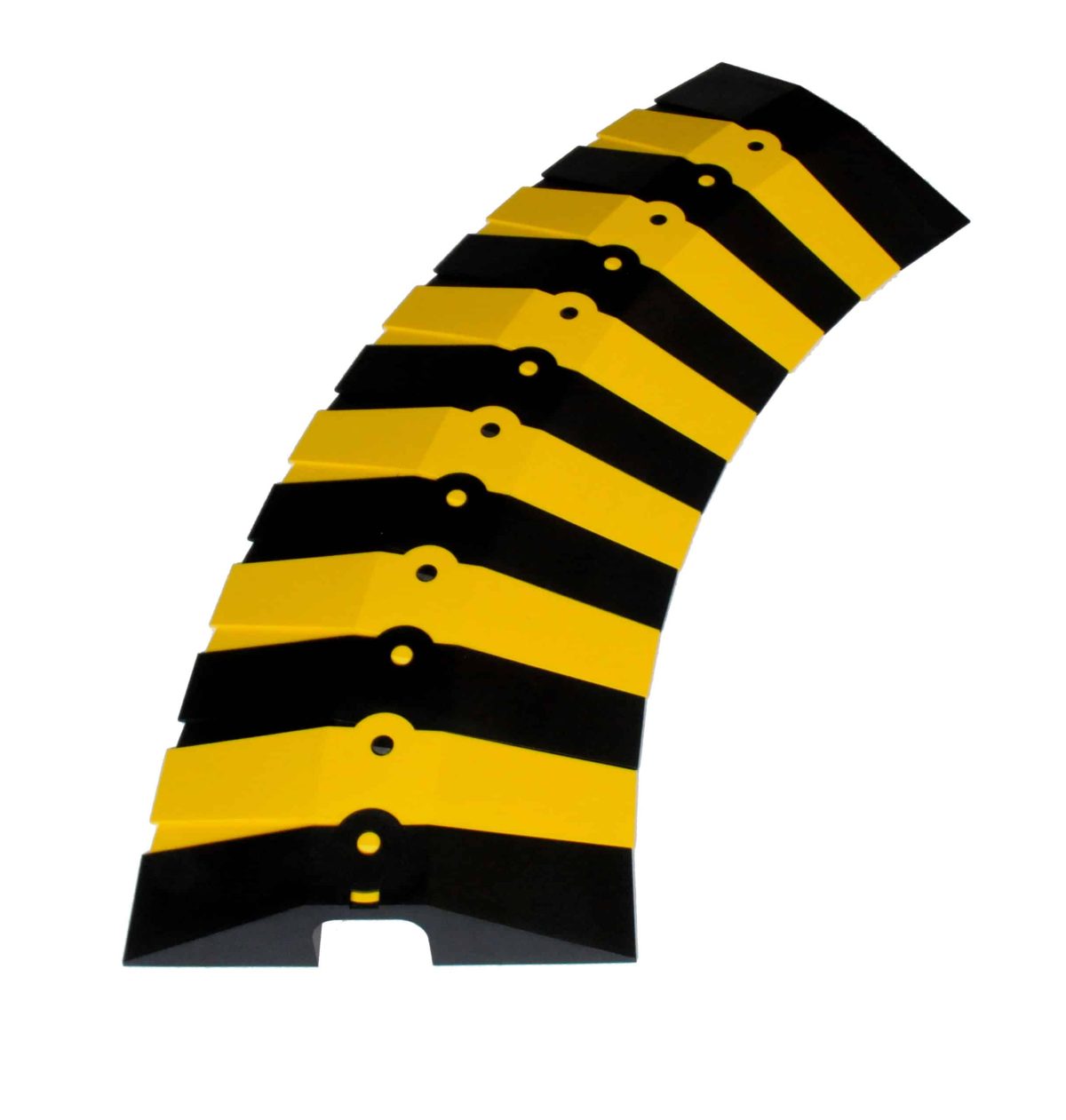 Sidewinder System with End Caps, Large, Black & Yellow