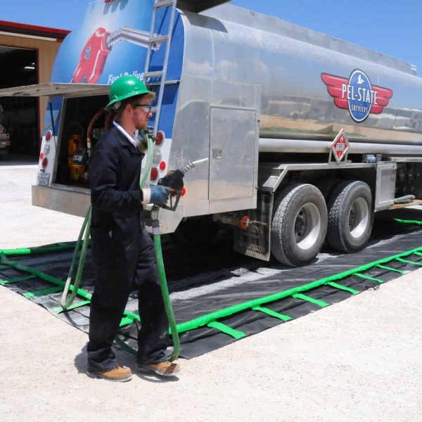 Containment Berm, Rapid Rise Model, 10' x 10' x 1', Copolymer 2000, 28 oz.