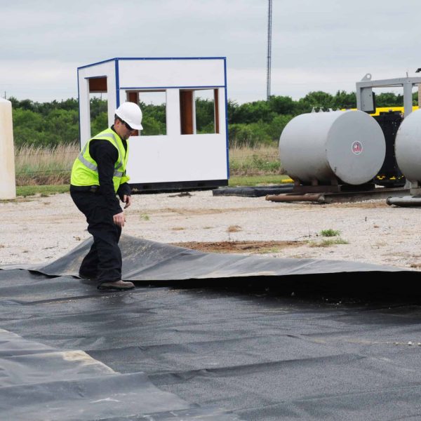 Containment Wall, Textured PE Liner, 30 ml, Custom Size